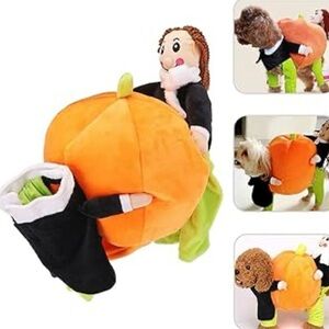 Pet Life 'Pumpkin Mon' Halloween Pet Dog Costume large